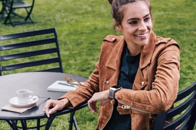 Fitbit Ionic smartwatch (blå-grå/hvid)