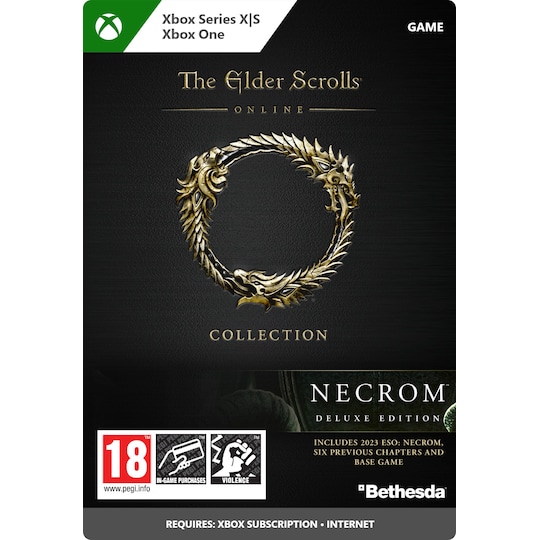 The Elder Scrolls Online Deluxe Collection: Necrom - XBOX One,Xbox Ser