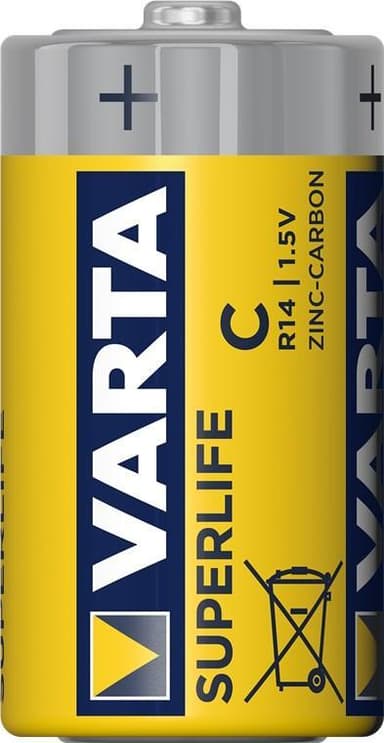 Varta R14/C (Baby) (2014) batteri, 2 stk. blister