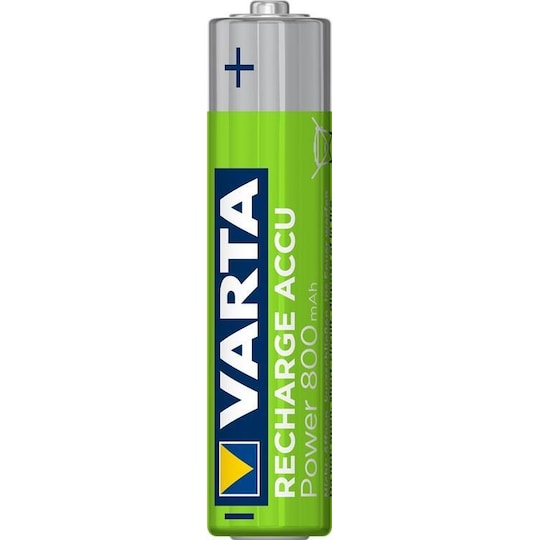 Varta AAA (Micro)/HR03 (56703) genopladeligt batteri - 800 mAh, 2 stk. blister