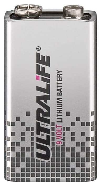 Ultralife 6F22 /9 V Block((U9VL-J-P) batteri, 1 stk. blister