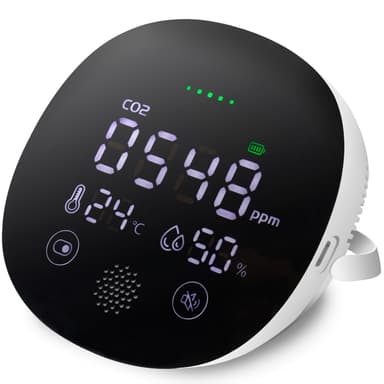 Luftkvalitetsmonitor Koldioxidlarm