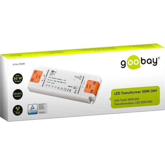 Goobay LED-transformer 24 V (DC)/50 W