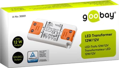LED-transformer 12 V (DC)/12 W