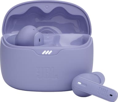 JBL Tune Beam true wireless in-ear høretelefoner (lilla)