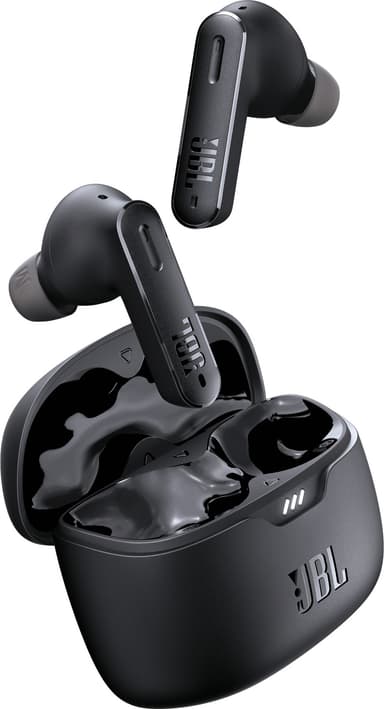 JBL Tune Beam true wireless in-ear høretelefoner (sort)