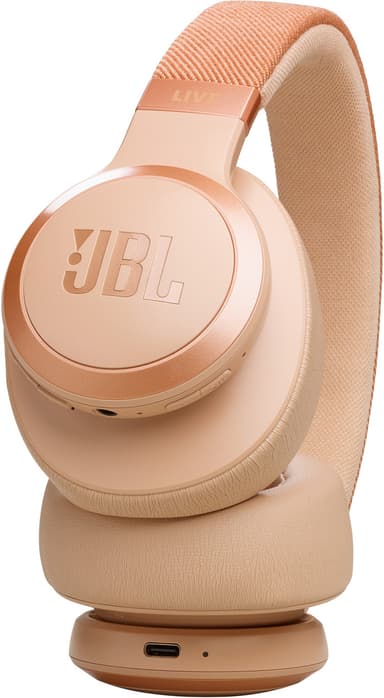 JBL Live 770NC wireless around-ear headphones (sand)