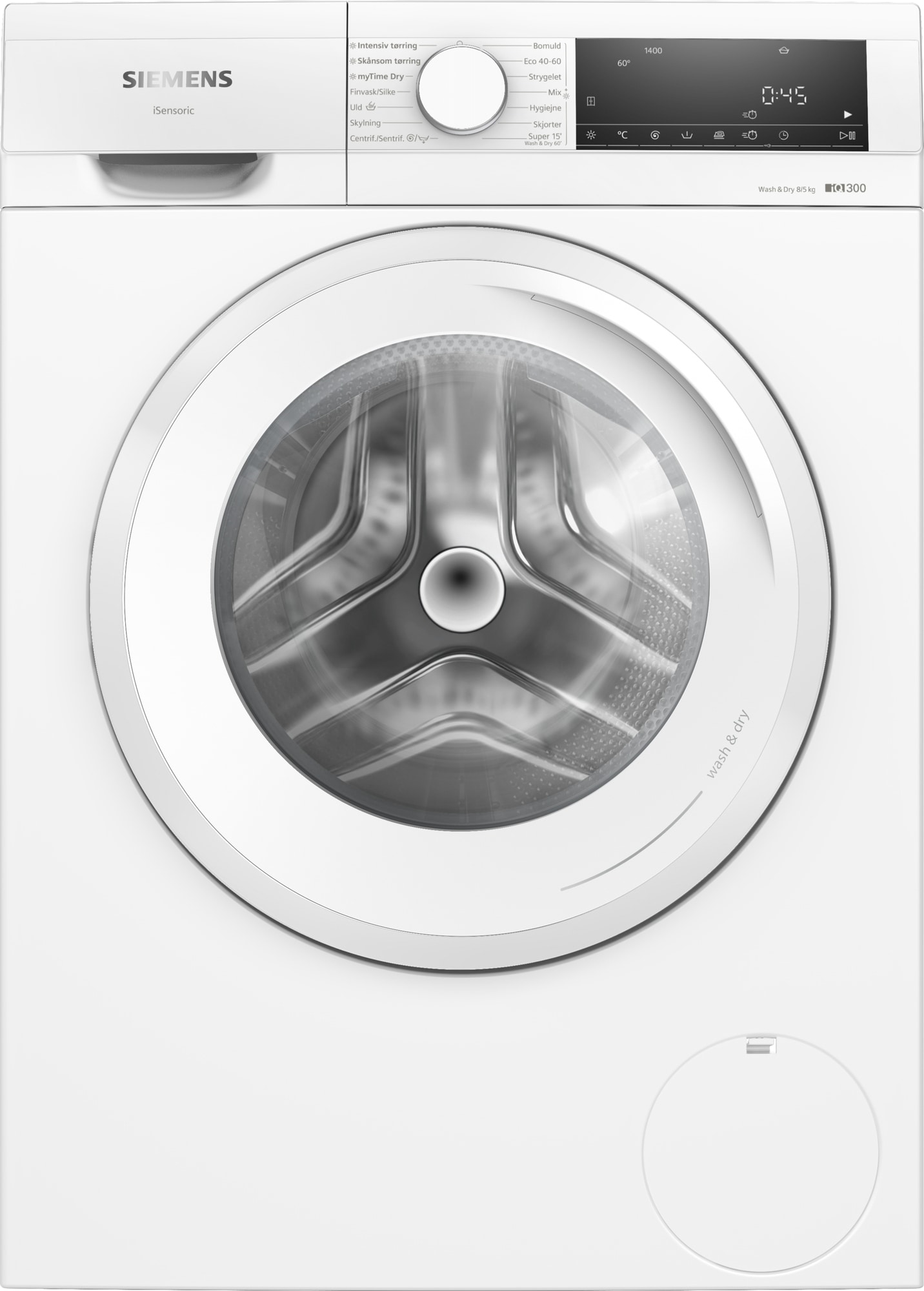 Siemens Vaskemaskine/tørretumbler WN34A1L0DN (hvid) thumbnail