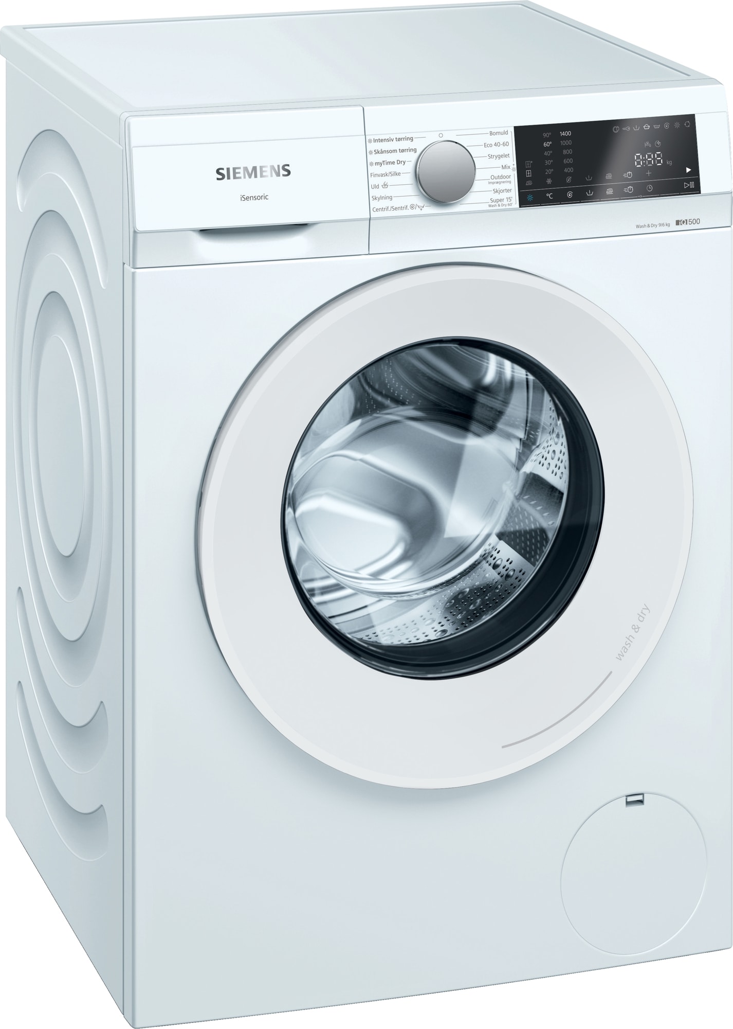 indsprøjte tommelfinger centeret Siemens Vaskemaskine/tørretumbler WN44A1L9DN TÆNK TESTVINDER | Elgiganten