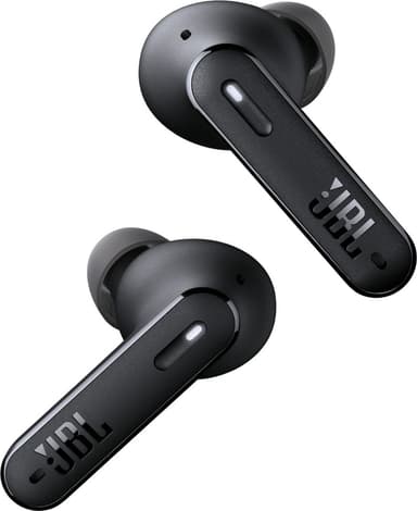 JBL Tune Beam true wireless in-ear høretelefoner (sort)