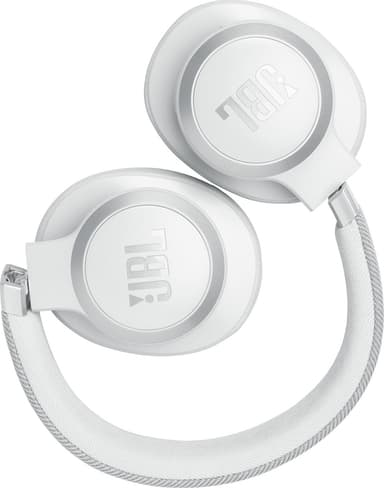 JBL Live 770NC wireless around-ear headphones (hvid)