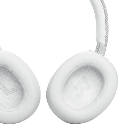 JBL Live 770NC wireless around-ear headphones (hvid)