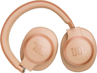 JBL Live 770NC wireless around-ear headphones (sand)