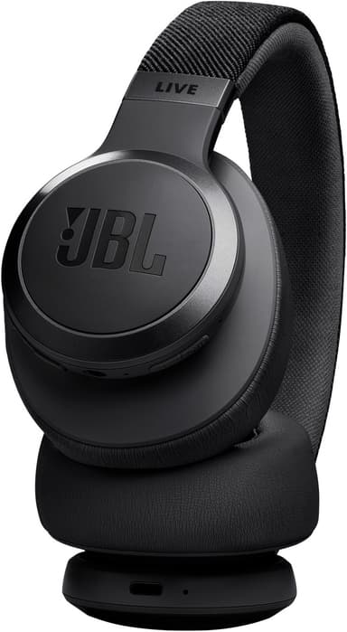 JBL Live 770NC trådløse around-ear høretelefoner (sort)