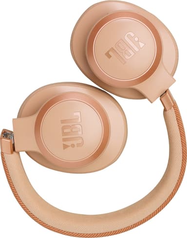 JBL Live 770NC wireless around-ear headphones (sand)