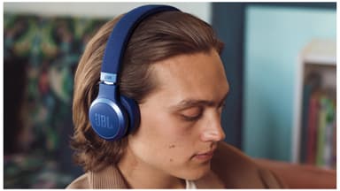 JBL Live 670NC trådløse on-ear høretelefoner (blå)