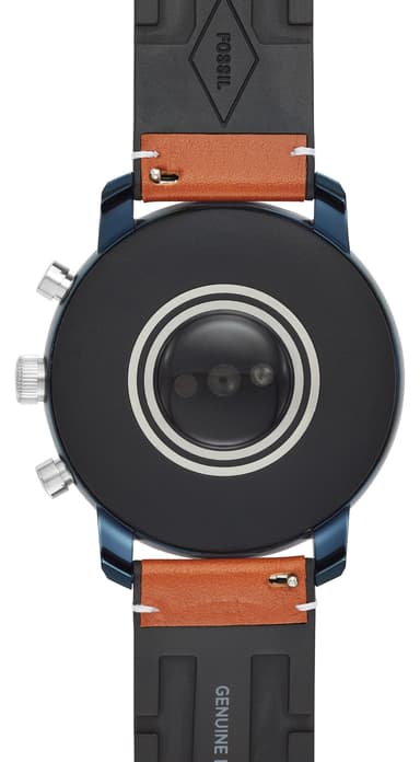 Fossil Q Explorist Gen. 4 smartwatch (steel/blue/tan)