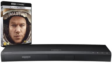 Samsung 4K UHD Blu-ray afspiller UBD-K8500 +The Martian