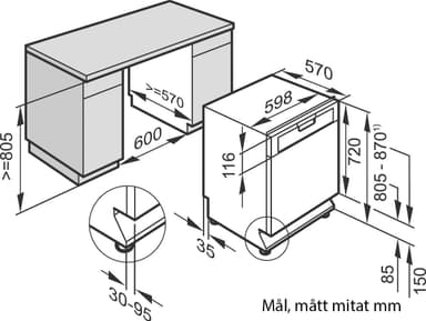 Miele opvaskemaskine G 4204 SCU - hvid
