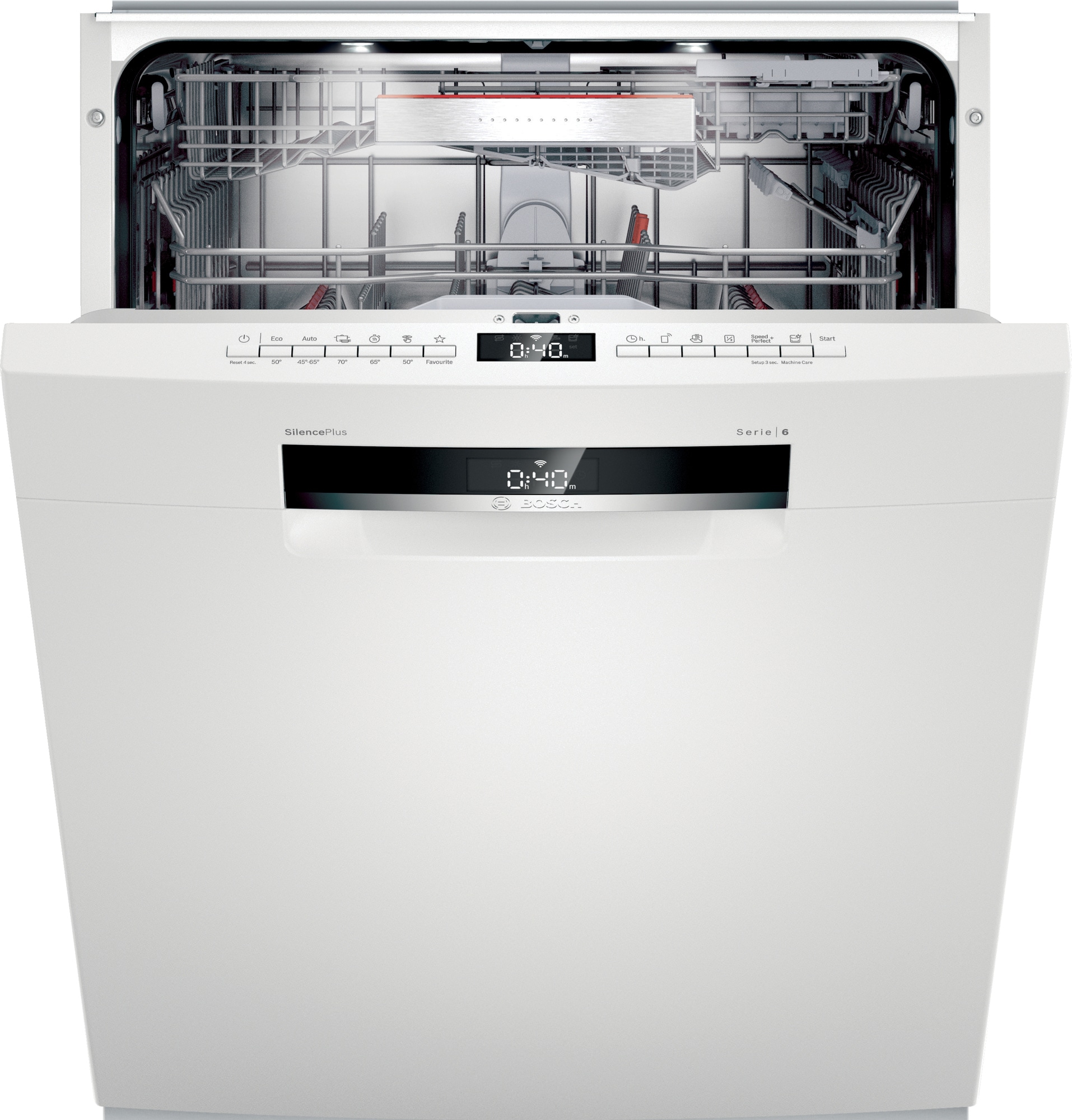 Bosch Series 6 opvaskemaskine SMU6ZDW76S (hvid) thumbnail