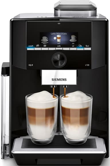 #2 - Siemens espressomaskine EQ9 TI921309RW (sort)