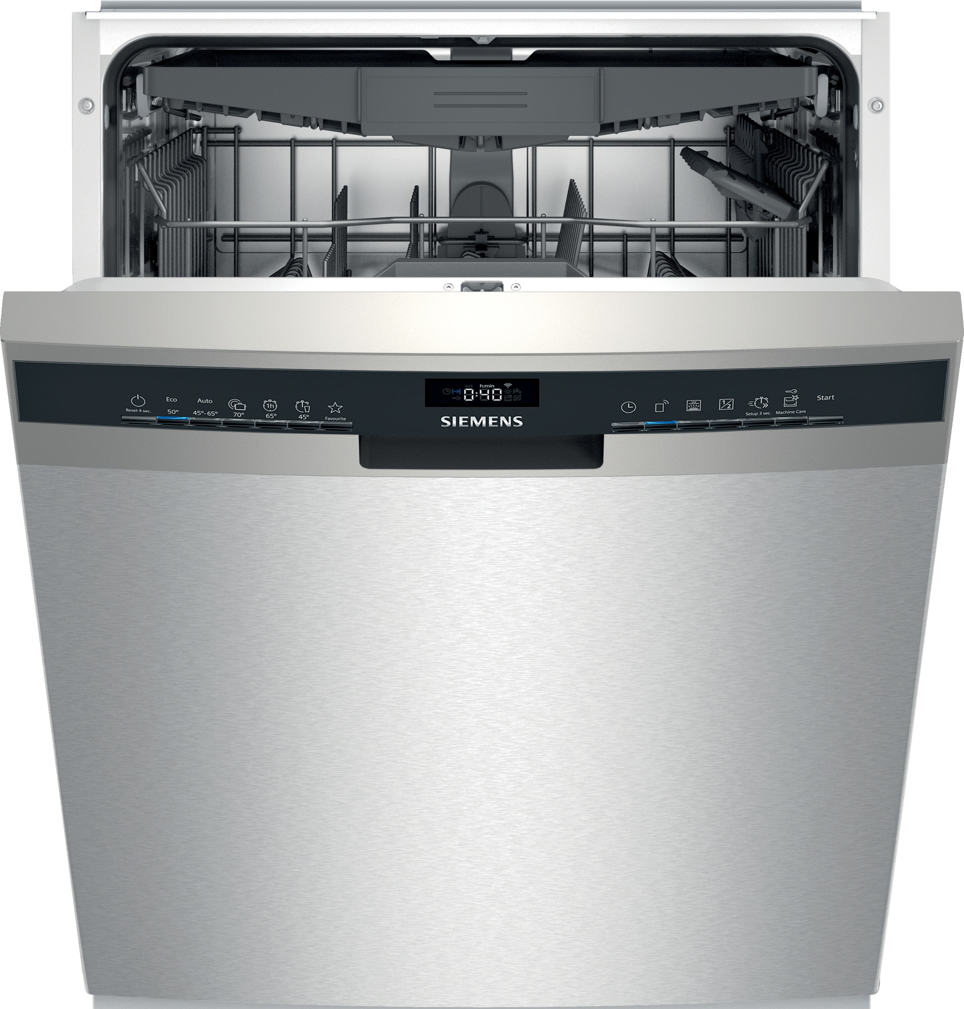 Siemens iQ300 opvaskemaskine SN43HI70CS (rustfrit stål) thumbnail