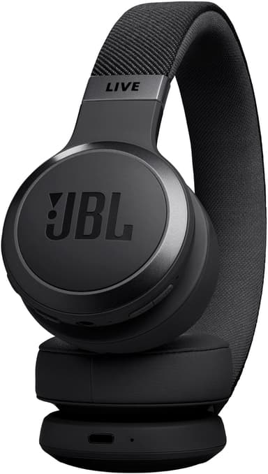 JBL Live 670NC trådløse on-ear høretelefoner (sort)