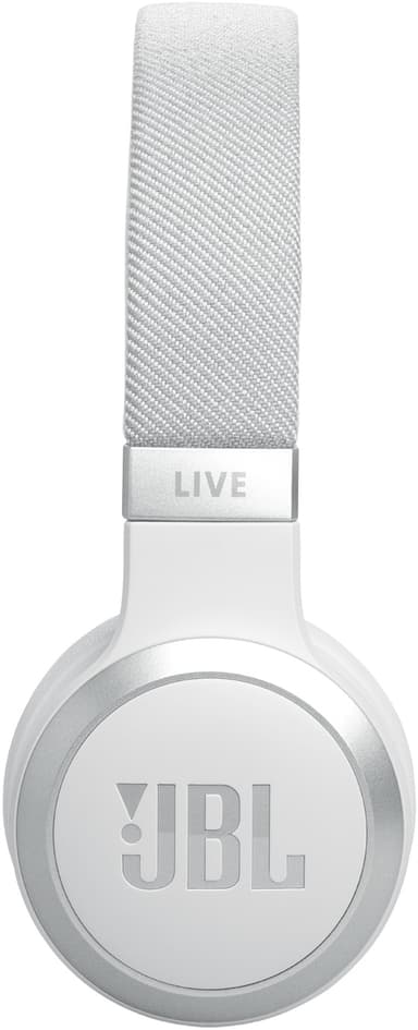 JBL Live 670NC trådløse on-ear høretelefoner (hvid)