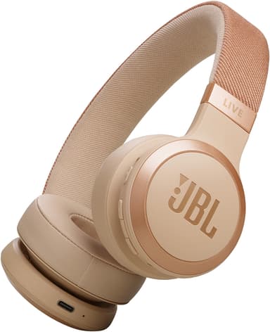 JBL Live 670NC trådløse on-ear høretelefoner (rose)