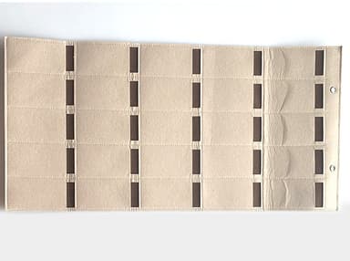 Væghængt brille opbevaring Beige 70x40 cm