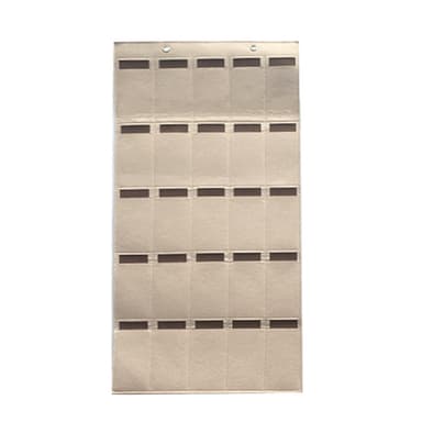 Væghængt brille opbevaring Beige 70x40 cm