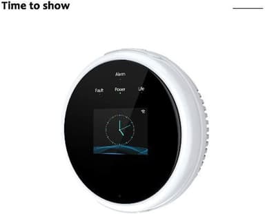 INF Smart Wifi gasdetektor med farvedisplay