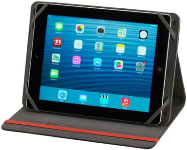 Universal 8" tablet cover i sort