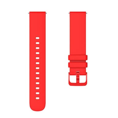 SKALO Silikonearmbånd til Samsung Watch 5 44mm - Rød