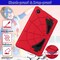 SKALO Samsung Tab A8 10.5 (2021/2022) Spindelvæv til børneskaller - Rød-Sort