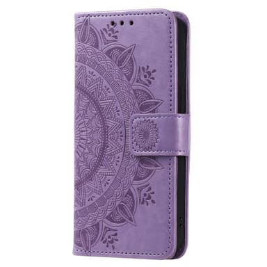 SKALO Sony Xperia 10 V Mandala Flip Cover - Lilla