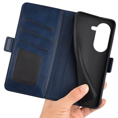 SKALO Asus Zenfone 9 5G Premium Wallet Flip Cover - Blå