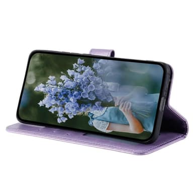 SKALO Sony Xperia 10 V Mandala Flip Cover - Lilla