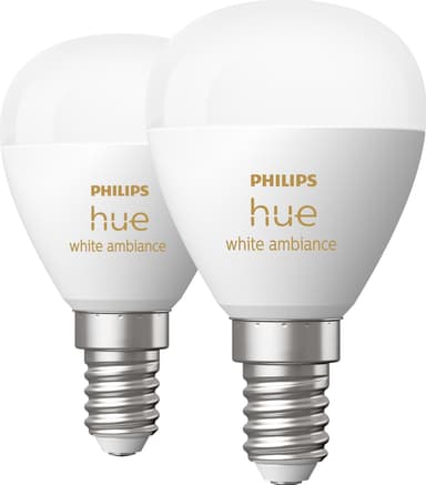 12: Philips Hue WA 5.1W P45 E14 2pk