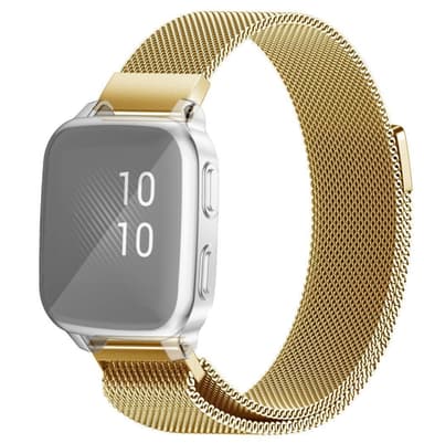 SKALO Milanese Loop til Garmin Venu Sq/Sq Music - Guld