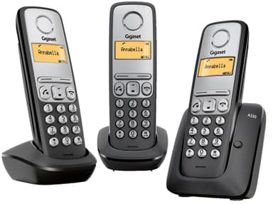 Gigaset A330TRIO trådløs telefon