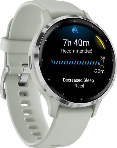 Garmin Venu 3S smartwatch (grågrøn)