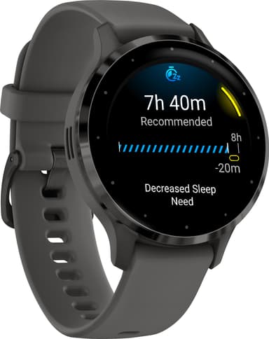 Garmin Venu 3S smartwatch (stengrå)
