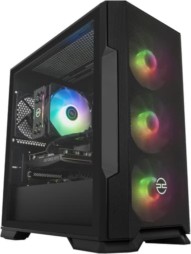 PCSpecialist Core 220 i5-12F/16/1.024/4060 stationær gaming computer