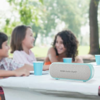 Bærbar Bluetooth-lyddigitizer og -højttaler, optag og afspil 12W stereolyd med line-in, USB-flashdrev og TF-kortunderstøttelse
