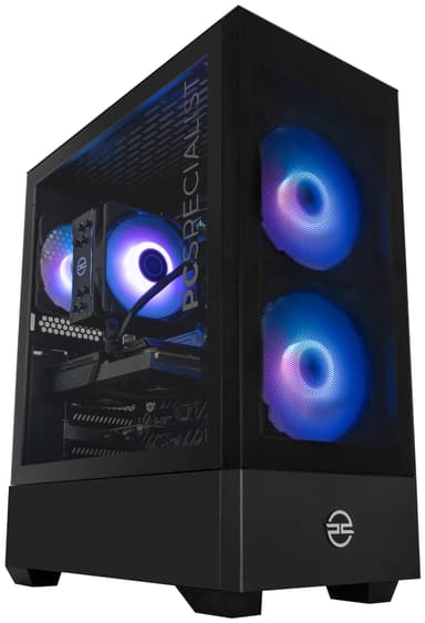 PCSpecialist Prime 501 R5-7X/16/1024/RX7700XT stationær gaming computer