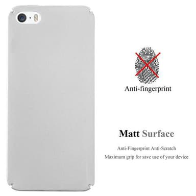 iPhone 5 / 5S / SE 2016 Cover Etui Case (Sølv)