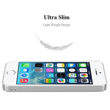 iPhone 5 / 5S / SE 2016 Cover Etui Case (Sølv)