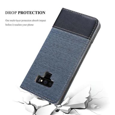 Samsung Galaxy NOTE 9 Pungetui Cover Case (Blå)