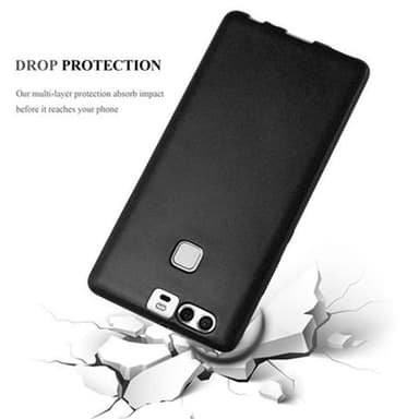 Huawei P9 Cover Etui Case (Sort)